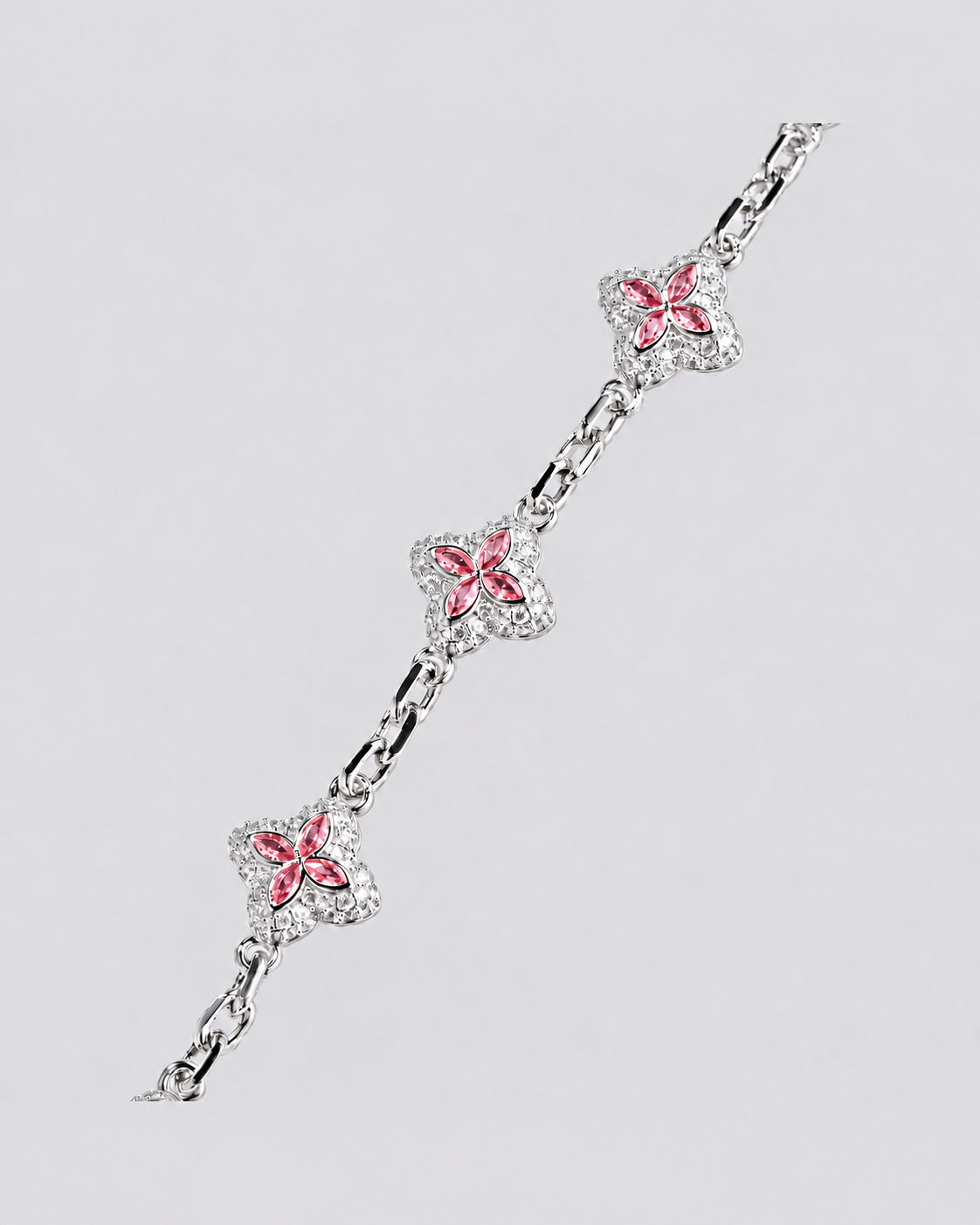 Flow Link Armband – Pink – Detailansicht