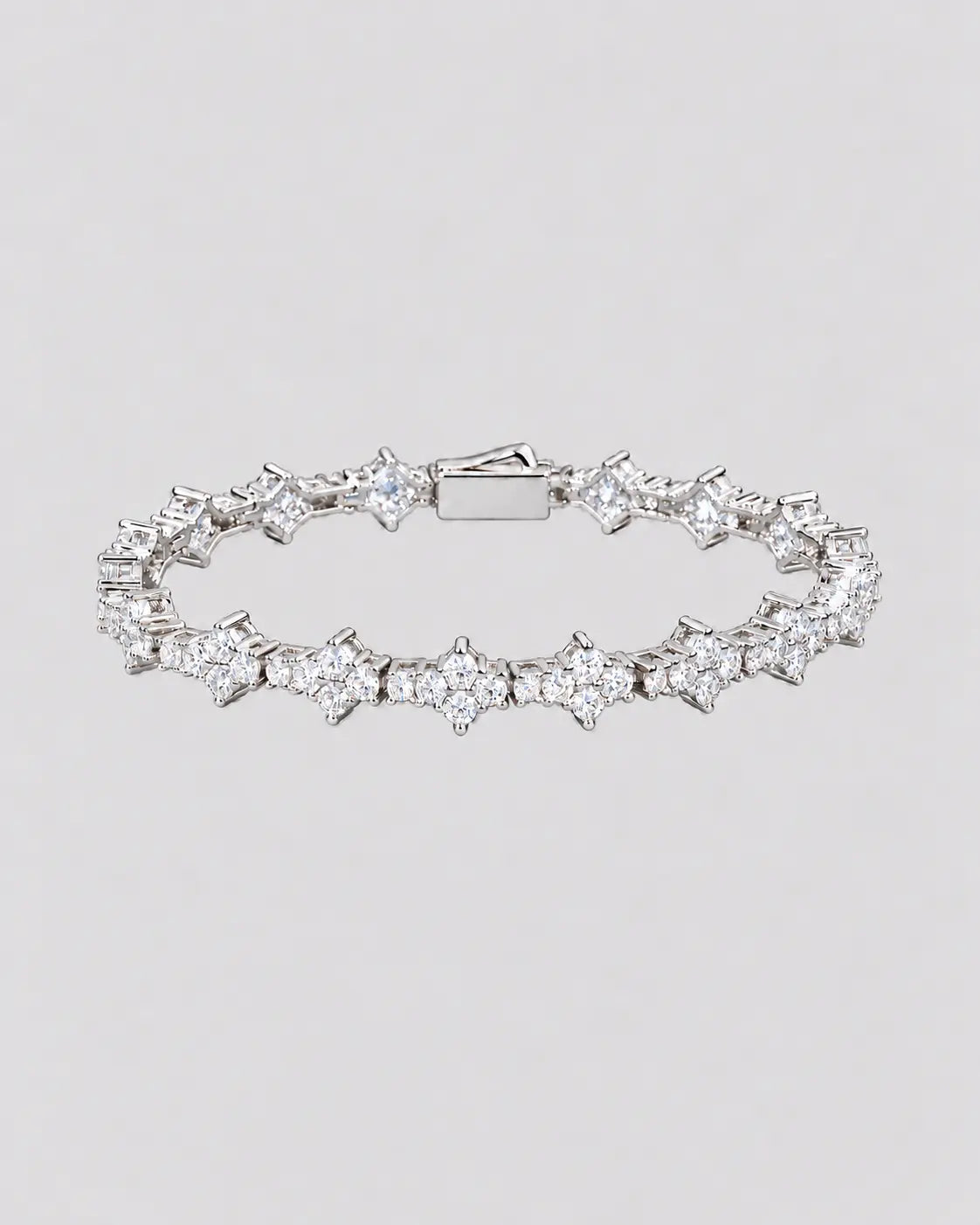 Iced Flora Bracelet Silber – Produktbild