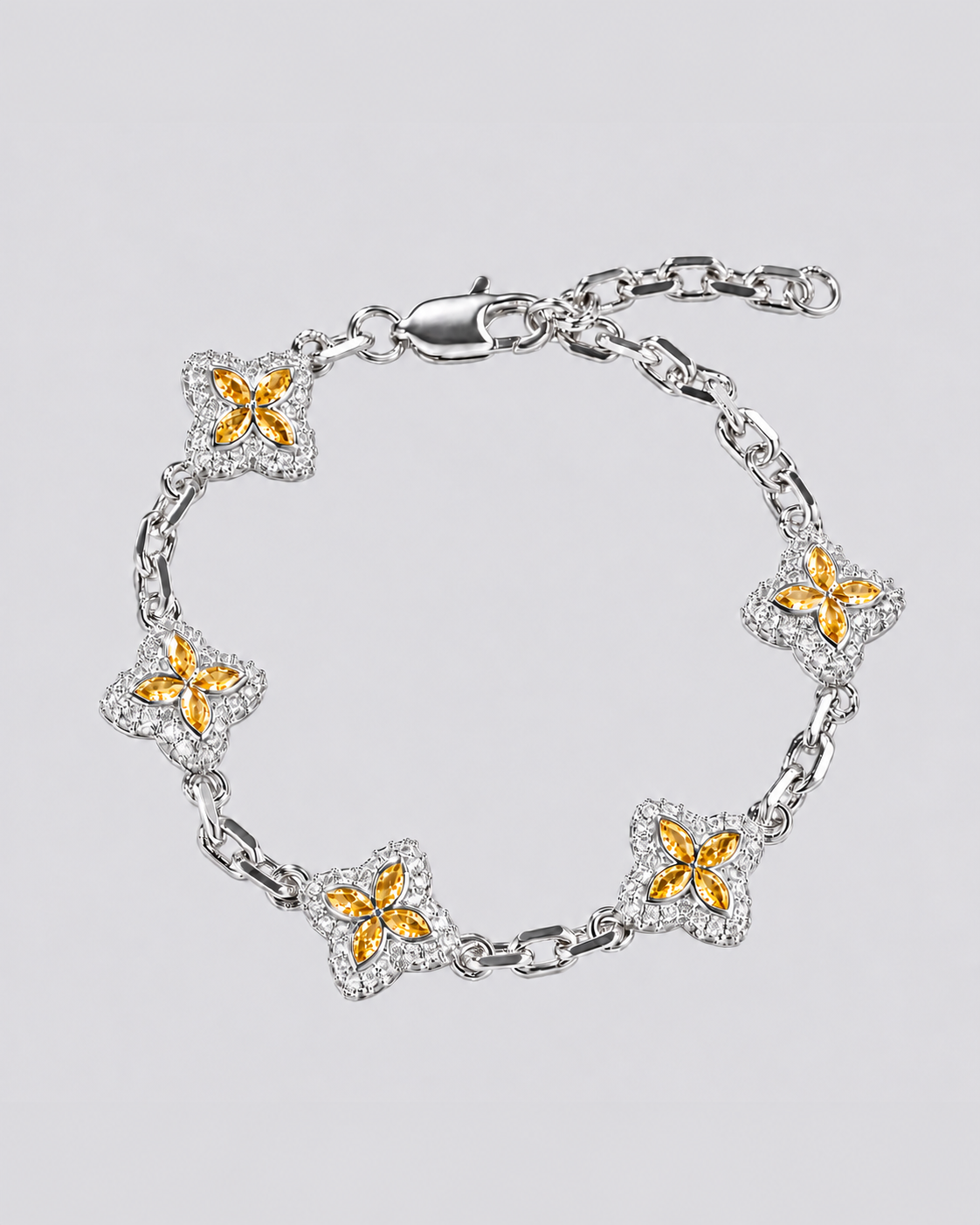 Flow Link Armband – Gelb – Gesamtansicht